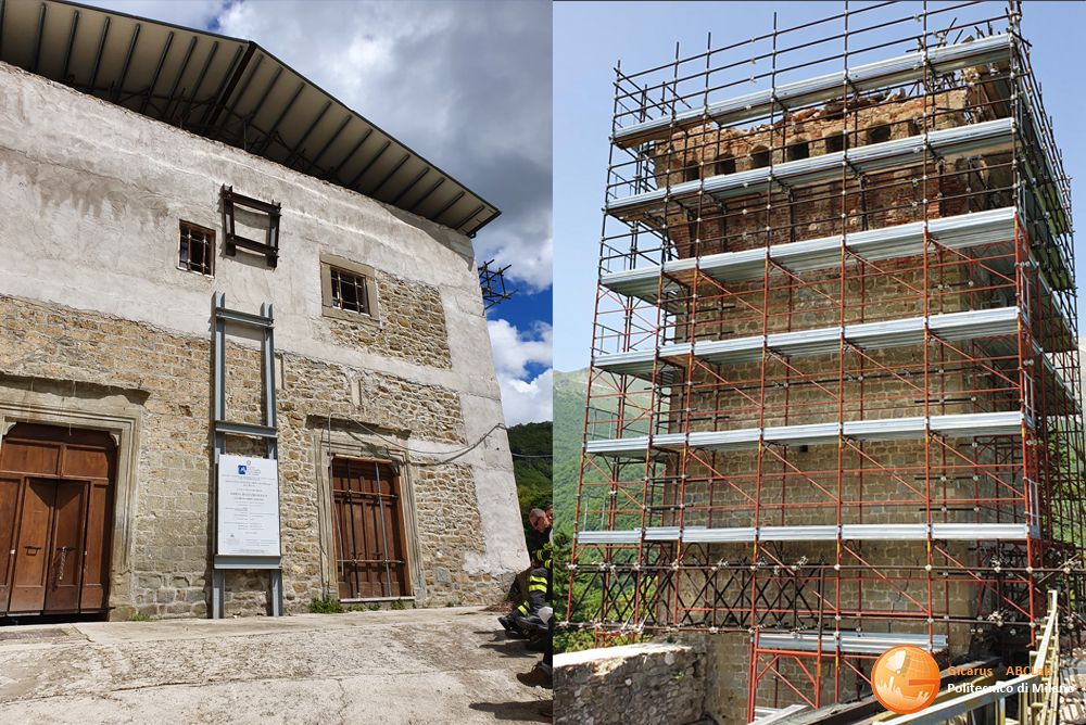 Chiesa di S. Francesco e Rocca – Arquata del Tronto Ascoli Piceno